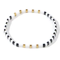 Casual Retro Geometric Seed Bead Beaded Unisex Bracelets sku image 10