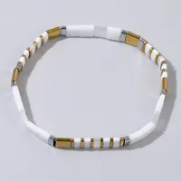 Casual Retro Geometric Seed Bead Beaded Unisex Bracelets sku image 13