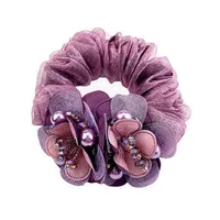 Clearance Middle-aged Mother's Hair Flower Head Rope 35 To 50 Years Old Tie Hair Tie Hair Ball Hair Coil High Elasticity main image 1