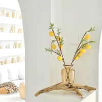Artificial Flower 5 Fruit Lemon Fruit Tree Home Living Room Decoration Fake Flower Clothing Store Model Room Photo Props main image 1