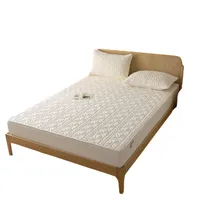 Class A Cotton Waterproof Bed Cover Single Mattress Protective Cover Summer Simmons Bedspread Diaphragm Pad Cotton Non-slip Bedspread- main image 3