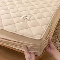 Class A Cotton Waterproof Bed Cover Single Mattress Protective Cover Summer Simmons Bedspread Diaphragm Pad Cotton Non-slip Bedspread- sku image 25