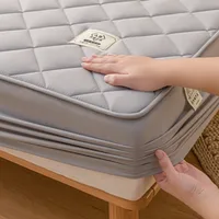 Class A Cotton Waterproof Bed Cover Single Mattress Protective Cover Summer Simmons Bedspread Diaphragm Pad Cotton Non-slip Bedspread- sku image 282