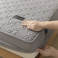 Class A Cotton Waterproof Bed Cover Single Mattress Protective Cover Summer Simmons Bedspread Diaphragm Pad Cotton Non-slip Bedspread- sku image 320