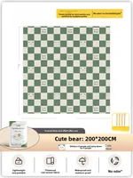 Disposable Picnic Mat Outdoor Moisture-proof Mat Single Double Waterproof Oil-proof Beach Mat Lawn Camping Tent Mat sku image 1
