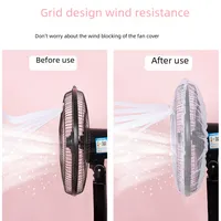 Electric Fan Net Cover Children's Anti-pinch Protective Cover Hexagonal Mesh Safety Protective Cover Source Manufacturer main image 2
