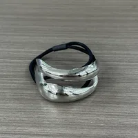 European And American Ins Style Alloy Elastic Hair Ring main image 5