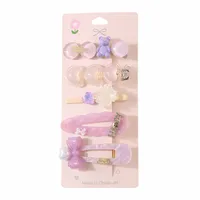 South Korea Hair Accessories Spring/Summer 5-Piece Hair Clip Cute Hairpin Duckbill Clip Hairpin Ins Side Clip Hot Sale Accessories sku image 7