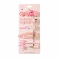 South Korea Hair Accessories Spring/Summer 5-Piece Hair Clip Cute Hairpin Duckbill Clip Hairpin Ins Side Clip Hot Sale Accessories sku image 6