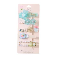 South Korea Hair Accessories Spring/Summer 5-Piece Hair Clip Cute Hairpin Duckbill Clip Hairpin Ins Side Clip Hot Sale Accessories sku image 15