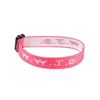 W.W.J.D. Letter Jacquard Printed Wrist Strap Bracelet Ribbon Unisex WWJD Bracelet Adjustable Bracelet main image 5