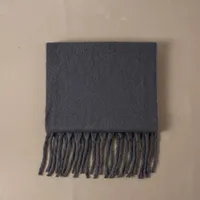 Brown Striped Scarf Women's Autumn And Winter Korean-style Trendy   Winter Warm Imitation Cashmere Windproof Scarf For Students sku image 2