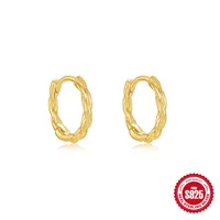 New S925 Sterling Silver Square Diamond Water Drop Chain Earclip Earrings Earrings Best Seller In Europe And America Light Luxury Opal Earrings sku image 2