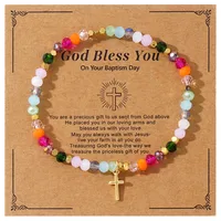 Casual Simple Style Cross Crystal Wholesale Bracelets main image 1