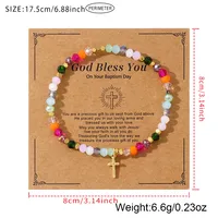 Casual Simple Style Cross Crystal Wholesale Bracelets main image 2