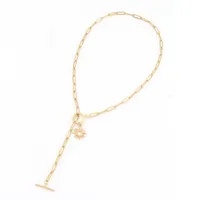 Elegant Simple Style Classic Style Sun 201 Stainless Steel 304 Stainless Steel Women's Pendant Necklace main image 6