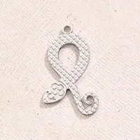Best Seller In Europe And America DIY Ornament Accessories Vacuum Plating Colorful Oil Necklace Snake-Shaped Swan Elephant Footprints Pendant In Furnace main image 9