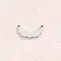 Best Seller In Europe And America Creative DIY Ornament Accessories Vacuum Electroplating Plum Blossom Antlers Angel Wings Rose Connector In Furnace sku image 2
