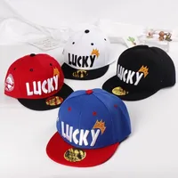 Boys' Baseball Cap Fashion Hip Hop Hat For Boys Children Flat Brim Hat Boys' Fried Street Hat Spring And Autumn Peaked Cap main image 1