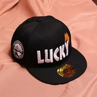 Boys' Baseball Cap Fashion Hip Hop Hat For Boys Children Flat Brim Hat Boys' Fried Street Hat Spring And Autumn Peaked Cap sku image 2