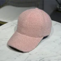 Hat Women's Autumn And Winter Korean Fashion Cap Plush  Winter Windproof Warm Cap Raccoon Fur Ball Baseball Cap sku image 2