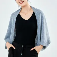 Cashmere Shawl Scarf Women's Autumn And Winter Warm  Scarf Outer Sweater Knitted Cardigan Sweater Coat Top main image 3