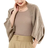 Cashmere Shawl Scarf Women's Autumn And Winter Warm  Scarf Outer Sweater Knitted Cardigan Sweater Coat Top main image 5