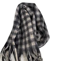 Korean Style Versatile Student Shawl Warm Scarf Simple Versatile Men's And Women's Autumn And Winter High-end Sense Plaid Scarf main image 5
