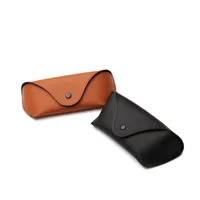 New Foreign Trade Sunglasses Box Compression Oxford Cloth Glasses Box Button Sunglasses Black Brown Packaging Box Wholesale main image 1