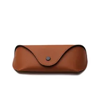 New Foreign Trade Sunglasses Box Compression Oxford Cloth Glasses Box Button Sunglasses Black Brown Packaging Box Wholesale main image 3
