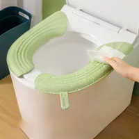 Waterproof Toilet Cushion For Four Seasons Universal Portable Toilet Cushion EVA Thickened Dirty Hand Adhesive Type Toilet Cover main image 1