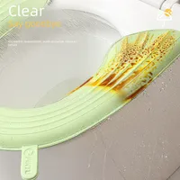 Waterproof Toilet Cushion For Four Seasons Universal Portable Toilet Cushion EVA Thickened Dirty Hand Adhesive Type Toilet Cover main image 3
