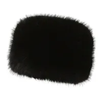 New Korean Style Warm Plush Lei Feng Hat Female Northeast Cold-proof Plush Integrated Hat Fleece-lined Ear Protection Mongolian Hat sku image 1