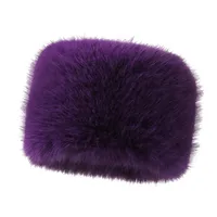 New Korean Style Warm Plush Lei Feng Hat Female Northeast Cold-proof Plush Integrated Hat Fleece-lined Ear Protection Mongolian Hat sku image 5