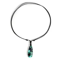 Retro Simple Style Geometric Semi-precious Stone Polyester Wholesale Pendant Necklace sku image 2