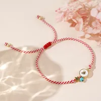 Simple Style Commute Star Heart Shape Cord Copper Wholesale Drawstring Bracelets main image 3