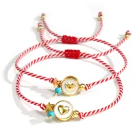 Simple Style Commute Star Heart Shape Cord Copper Wholesale Drawstring Bracelets sku image 2