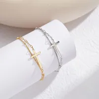 925 Sterling Silver Bracelets Simple Style main image 4