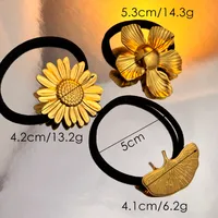 Women's Casual Elegant Starfish Shell 304 Stainless Steel Plating Hair Tie main image 2
