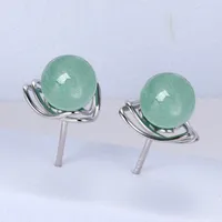 1 Pair Sterling Silver  Geometric Ear Studs main image 4