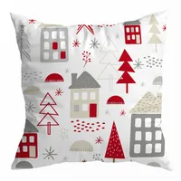 Cartoon Style Color Block Polyester Pillow Cases Couch & Sofa Decor sku image 7