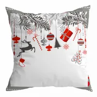 Cartoon Style Color Block Polyester Pillow Cases Couch & Sofa Decor sku image 25