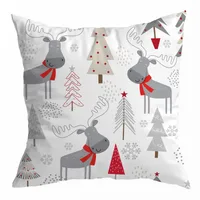 Cartoon Style Color Block Polyester Pillow Cases Couch & Sofa Decor sku image 5