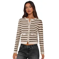 Women's Casual Simple Style Stripe Stripe Single Breasted Blouse main image 4