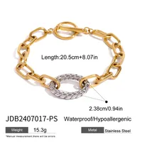 Wholesale Jewelry Simple Style Classic Style Geometric 304 Stainless Steel Jewelry Set sku image 3