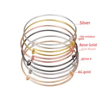 Direct Selling  Popular Push-pull Bracelet Diy Telescopic Bracelet Adjustable Alex Steel Wire Bracelet For Women main image 2