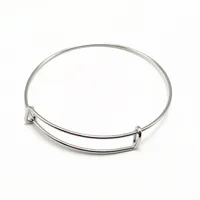 Direct Selling  Popular Push-pull Bracelet Diy Telescopic Bracelet Adjustable Alex Steel Wire Bracelet For Women sku image 2