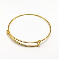 Direct Selling  Popular Push-pull Bracelet Diy Telescopic Bracelet Adjustable Alex Steel Wire Bracelet For Women sku image 3