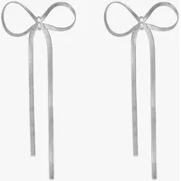 Women's Bow Earrings  Lightweight Anti-allergy Simple Butterfly Fashion Elegant Women's Long Tassel Chain Earrings main image 5