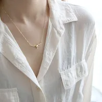 Harli Porter Snitch Necklace Female  Niche Design Sense Clavicle Chain Female  Valentine's Day Gift For Girls main image 3